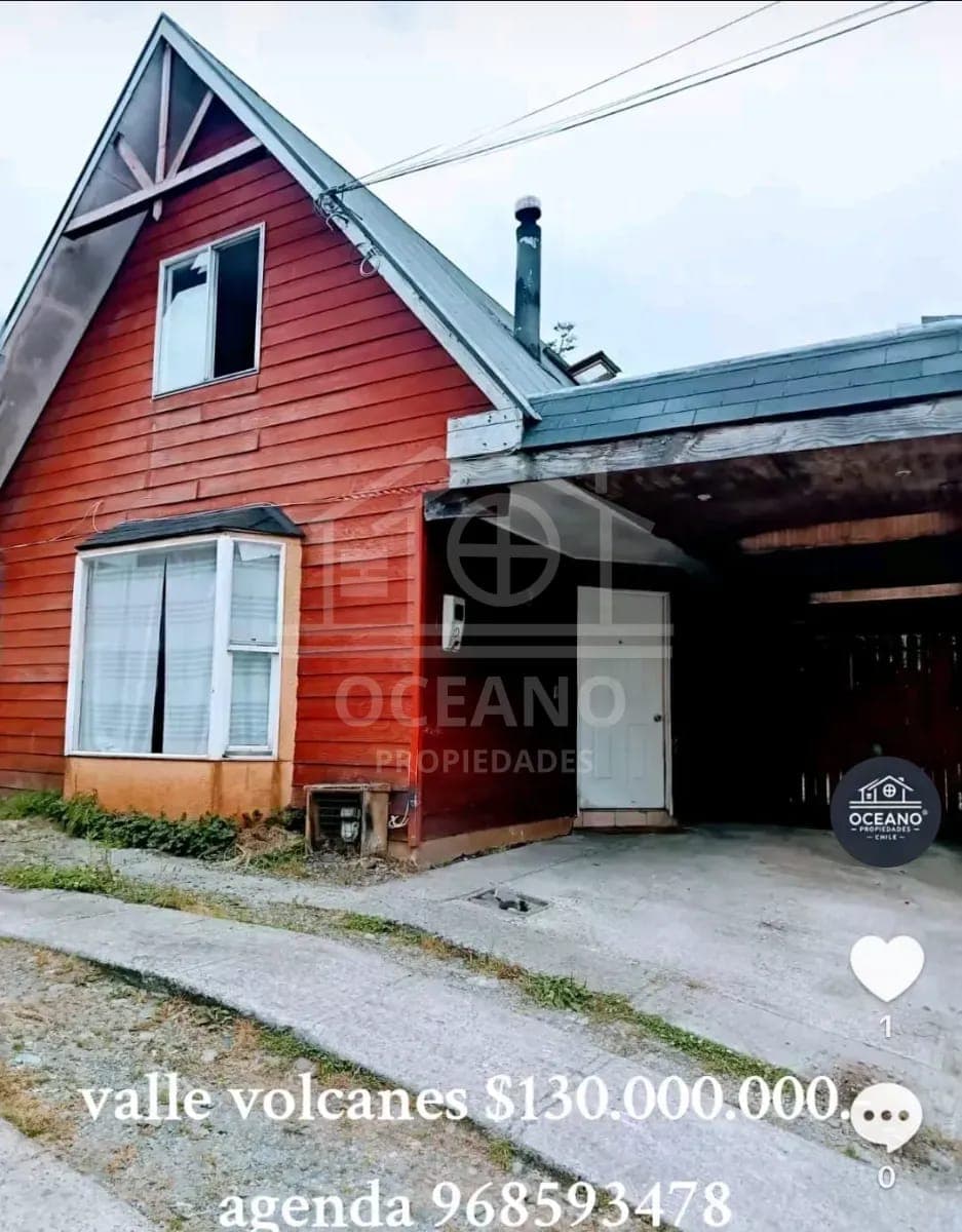 Oportunidad Gran Casa Valle Volcanes 3D 2B